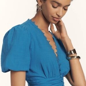 NWT Anthropologie Katerina Eyelet Edition Dress Size M Gorgeous!